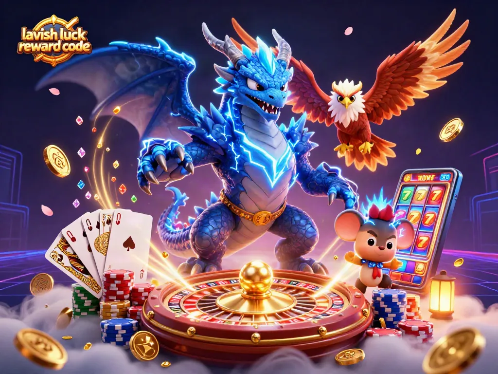 Earn exciting rewards with the lavish luck reward code in a dynamic casino scene