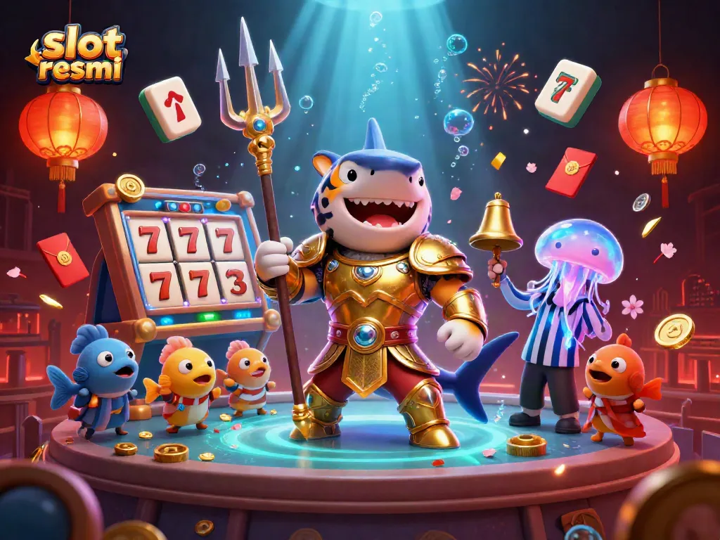Engage with slot resmi visuals showcasing thrilling gameplay elements and dynamic characters in action.