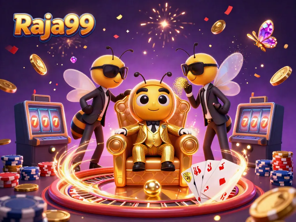 Raja99 menghadirkan pengalaman bermain slot online dengan peluang menang tinggi di tengah suasana kasino virtual yang meriah.