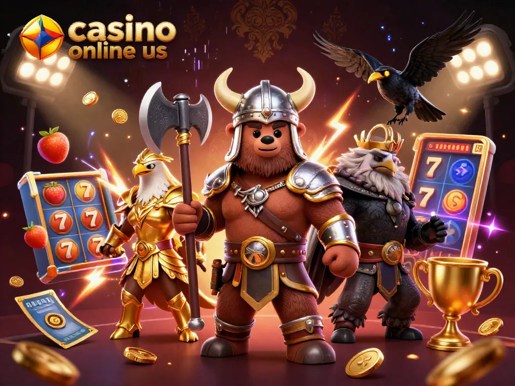Play exciting games at casino online us with immersive Viking-themed elements and jackpot symbols.