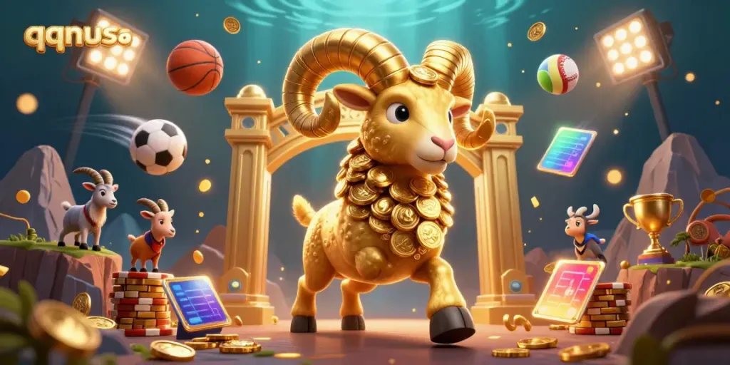 Experience thrilling gameplay with qqnusa, featuring an energetic scene and vibrant casino elements.