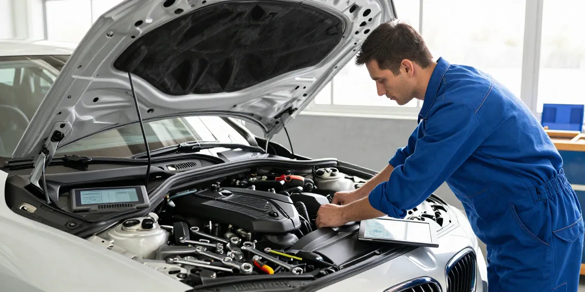 BMW Steuerkette wechseln in einer professionellen Werkstatt.