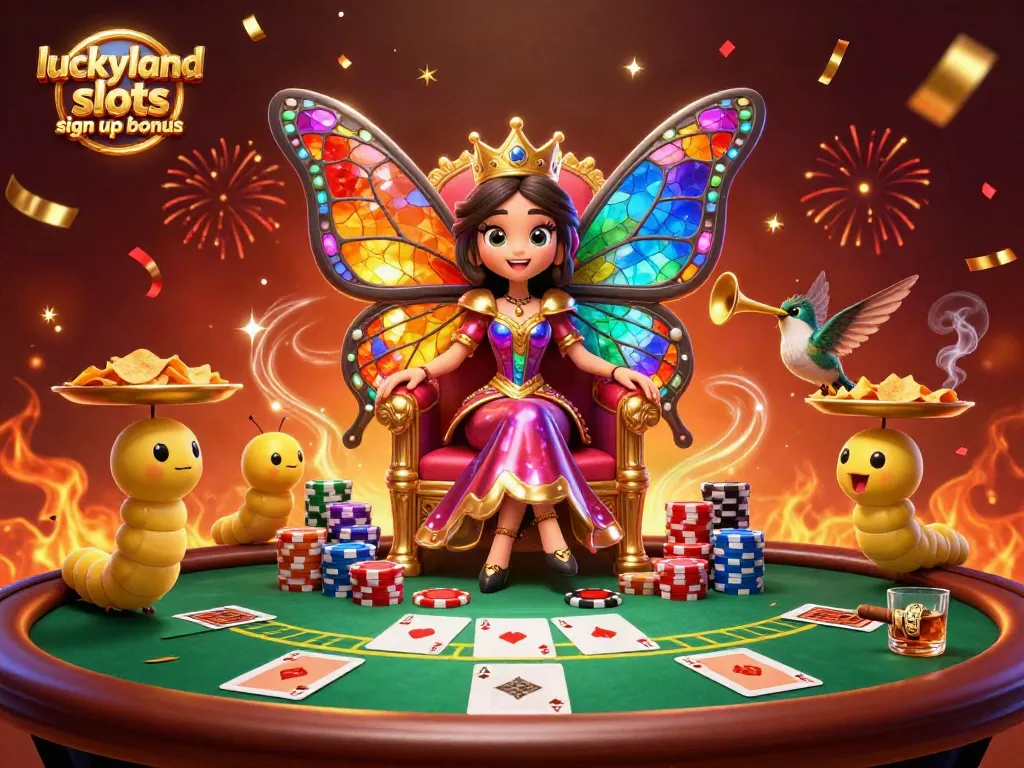 Experience the luckyland slots sign up bonus through dynamic gameplay with colorful characters and vibrant casino elements.
