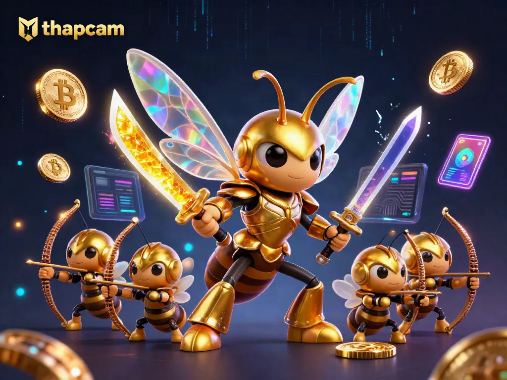 Discover thrilling gaming strategies at thapcam through a dynamic 3D illustration depicting high-stakes gambling excitement.