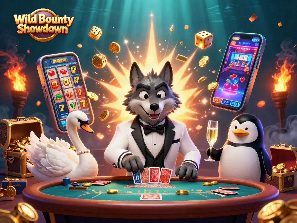 Engage in the Wild Bounty Showdown slots with lively characters and a jackpot explosion experience.