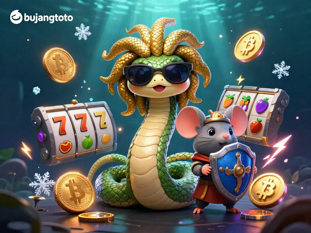 Experience the thrill of bujangtoto gaming with lively 3D characters and jackpot elements!