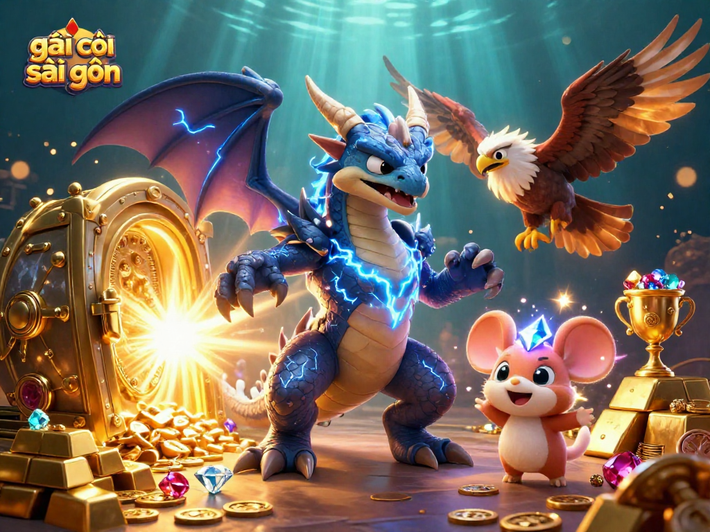 Engage with gái gọi sài gòn through an electrifying casino scene filled with treasures.