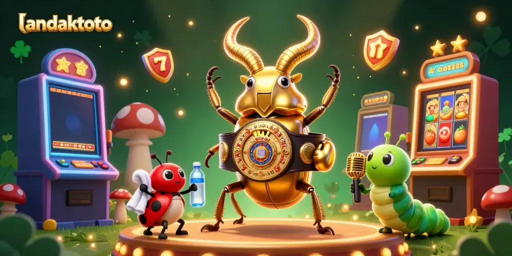 Menangkan jackpot di landaktoto dengan mesin slot berkualitas terbaik dalam ilustrasi 3D yang menakjubkan.